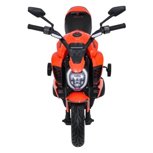 Motorek na akumulator Ducati Diavel x Bentley Pomarańczowy XMX-656.POM