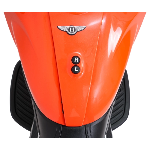 Motorek na akumulator Ducati Diavel x Bentley Pomarańczowy XMX-656.POM