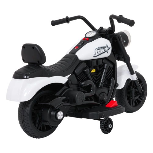 Motor na akumulator dla dzieci STAR Biały XMX-659