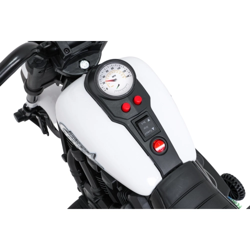 Motor na akumulator dla dzieci STAR Biały XMX-659