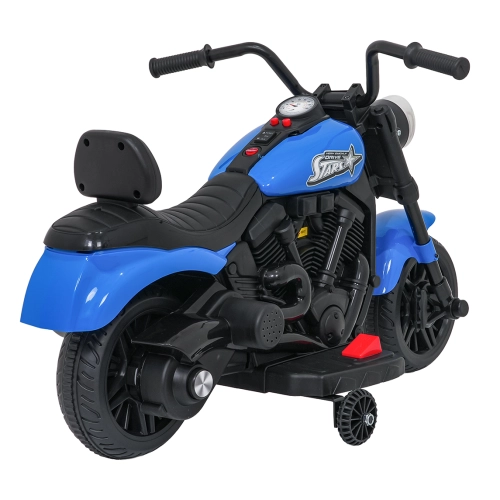 Motor na akumulator dla dzieci STAR Niebieski XMX-659