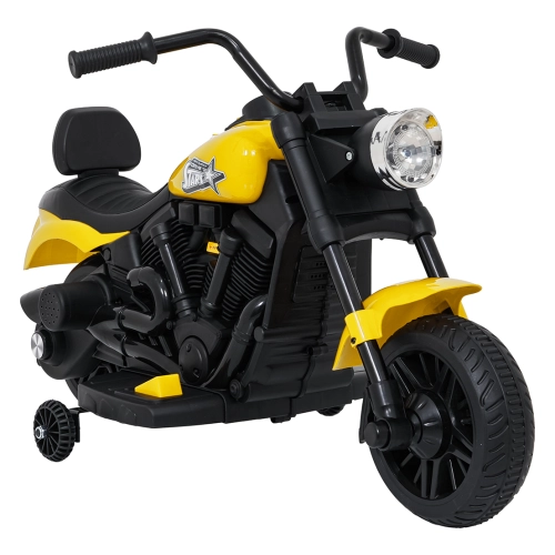 Motor na akumulator dla dzieci STAR Żółty XMX-659