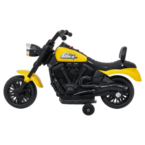 Motor na akumulator dla dzieci STAR Żółty XMX-659