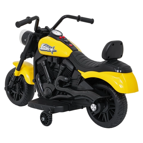 Motor na akumulator dla dzieci STAR Żółty XMX-659