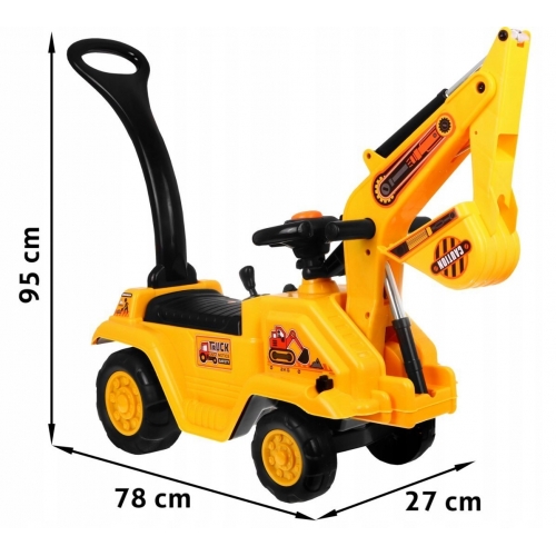 koparka pchaczyk dla dzieci