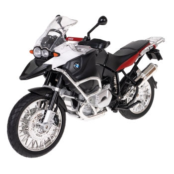 Motocykl BMW R 1200 GS biały model metalowy 1:9 RASTAR ZAU.42000.BIA