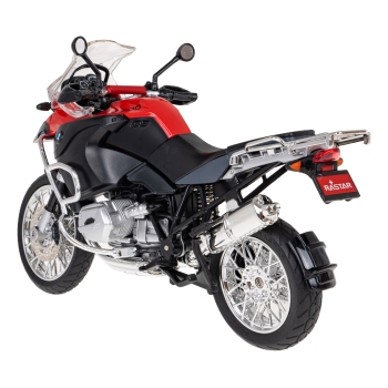 BMW R 1200 GS czerwony model metalowy