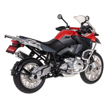 BMW R 1200 GS czerwony model metalowy