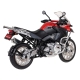 BMW R 1200 GS czerwony model metalowy