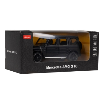 Samochodzik Mercedes-AMG G 63 czarny model metalowy 1:32 RASTAR ZAU.64110.CZ