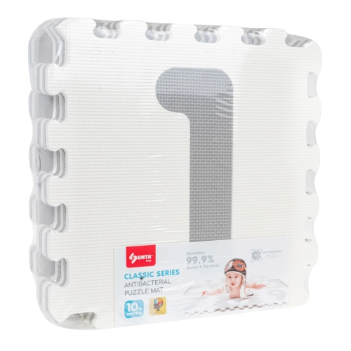 Mata biało-szara z pianki EVA