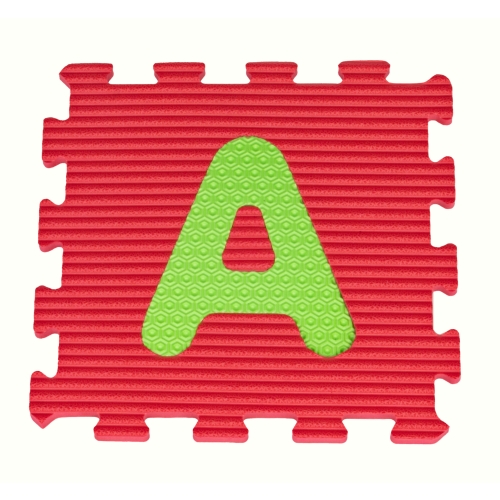 Mata Sensoryczna z pianki EVA 26 Puzzli Alfabet dla dzieci 10m+ Różne faktury ZDN.8003B3