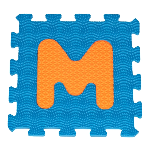 Mata Sensoryczna z pianki EVA 26 Puzzli Alfabet dla dzieci 10m+ Różne faktury ZDN.8003B3