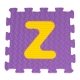 Mata Sensoryczna z pianki EVA 26 Puzzli Alfabet dla dzieci 10m+ Różne faktury ZDN.8003B3