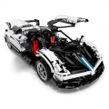 Składane auto Pagani Huayra 2896 Klocków technicznych model 1:8 RASTAR ZKL.97910.BIA