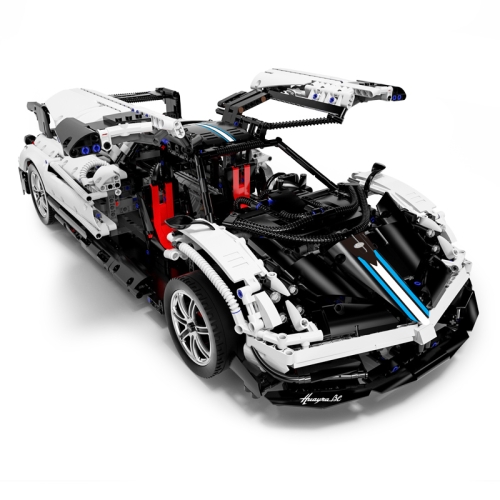 Składane auto Pagani Huayra 2896 Klocków technicznych model 1:8 RASTAR ZKL.97910.BIA