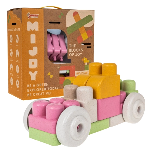 Klocki BIO dla dzieci 18m+ Zestaw 43 el. ZKL.9926MJ