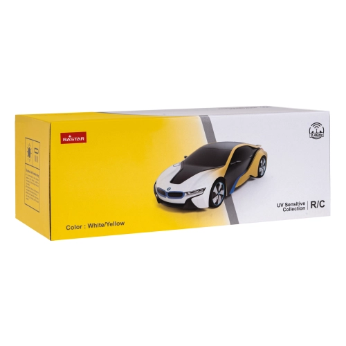 Autko zdalnie sterowane BMW i8 Zmienny kolor karoserii model 1:24 RASTAR ZRC.48400-4.BIA