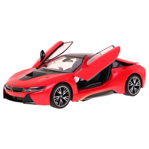 Autko BMW i8 czerwone model zdalnie sterowany 1:14 RASTAR ZRC.71000.CR
