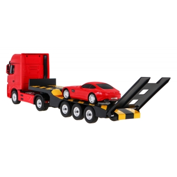 Autko zdalnie sterowane Mercedes Benz Actros z Naczepą 1:26 RASTAR ZRC.74920.CR