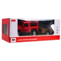 Land Rover Defender czerwony model 1:14 RASTAR