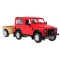 Land Rover Defender czerwony