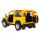 Land Rover Defender żółty