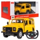 Autko zdalnie sterowanie Land Rover Defender żółty model 1:14 RASTAR ZRC.78400.ZOL