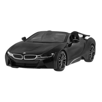 Autko BMW i8 Roadster czarne model zdalnie sterowany 1:12 RASTAR