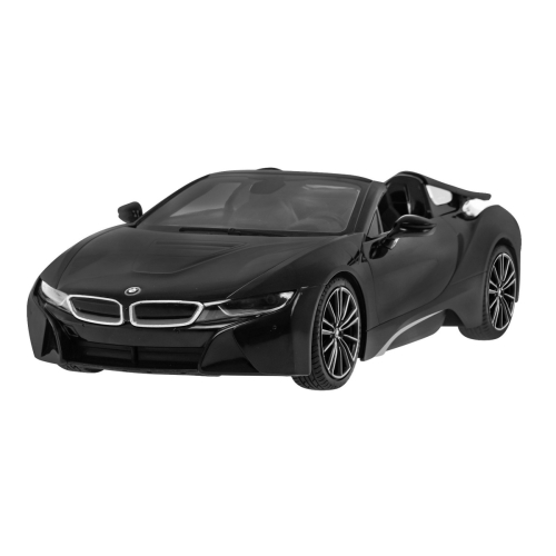 Autko BMW i8 Roadster czarne model zdalnie sterowany 1:12 RASTAR