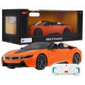 Autko BMW i8 Roadster pomarańczowe model zdalnie sterowany 1:12 RASTAR