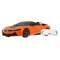 Autko BMW i8 Roadster pomarańczowe