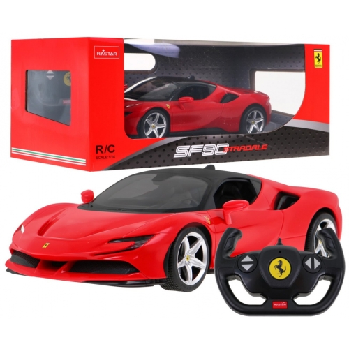 Autko zdalnie sterowane Ferrari SF90 Stradale model 1:14 RASTAR