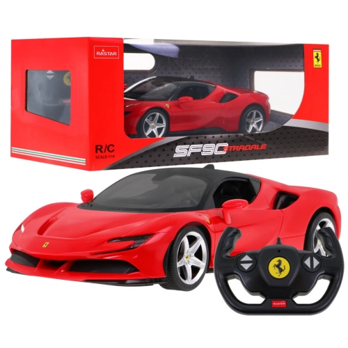 Autko zdalnie sterowane Ferrari SF90 Stradale model 1:14 RASTAR