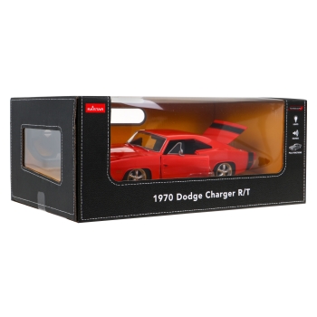 Dodge Charger RT 1970 czerwony model zdalnie sterowany 1:16 RASTAR ZRC.99000.CR