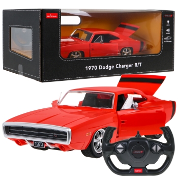Dodge Charger RT 1970 czerwony model zdalnie sterowany 1:16 RASTAR ZRC.99000.CR