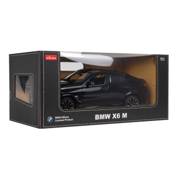 Autko zdalnie sterowane BMW X6 M czarne model 1:14 RASTAR ZRC.99200.CZ