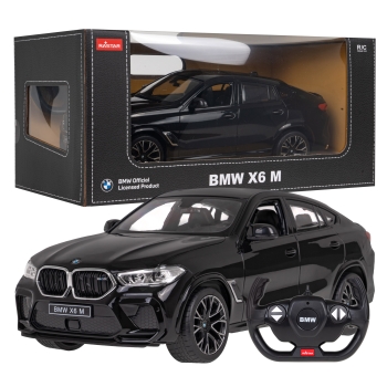 Autko zdalnie sterowane BMW X6 M czarne model 1:14 RASTAR ZRC.99200.CZ