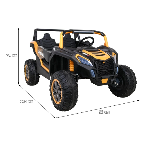 Buggy ATV Racing 2-osobowy 4x4 A032 Złoty