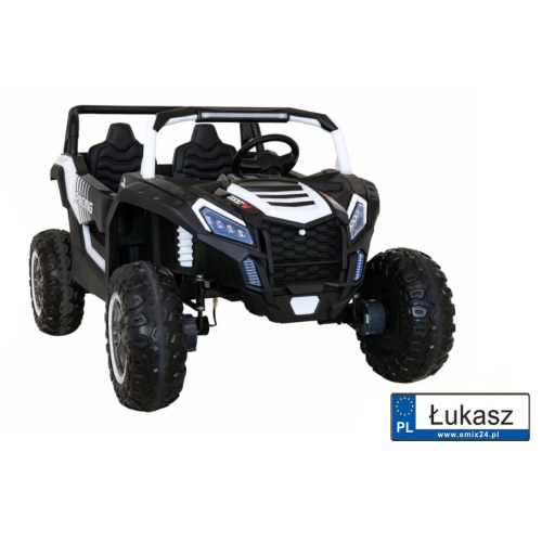Auto na Akumulator Buggy A032 ATV 24V/14Ah 4x200W Dwuosobowy Biały