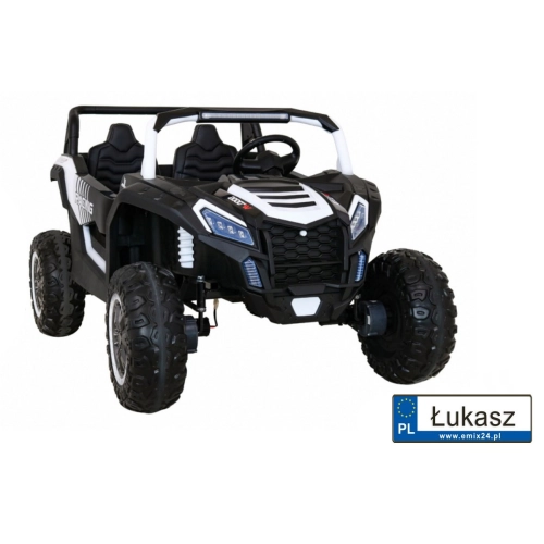 Auto na Akumulator Buggy A032 ATV 24V/14Ah 4x200W Dwuosobowy Biały