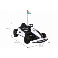Wymiary A035 Gokart Biały