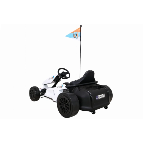 Pojazd Na Akumulator Gokart Speed 7 Drift King Biały A035