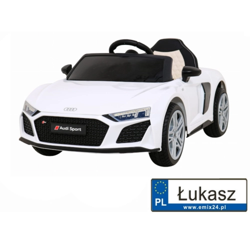 Auto Na Akumulator Audi R8 Lift Biały A300