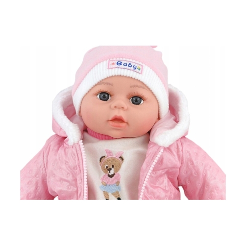 Lalka Bobas 45cm z polskim dźwiękiem w worku ADAR 416529