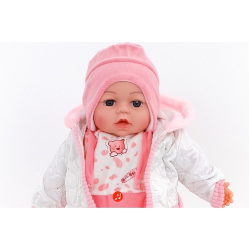 Lalka Bobas 45cm z polskim dźwiękiem w worku ADAR 476707