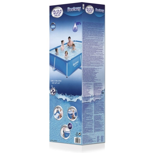 STELAŻOWY BASEN  259/170/61cm BESTWAY 56403