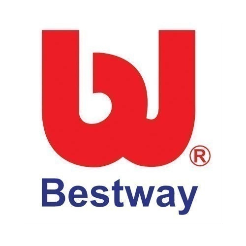 Materac welurowy BESTWAY - DOUBLE - z pompką 191/137/22 cm [67287]
