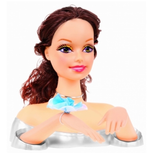 popiersie lalka do czesania ZDZ.8830S.BROWN