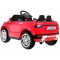 Groover sportowe auto na akumulator - otwierane drzwi - koła EVA - Czerwony